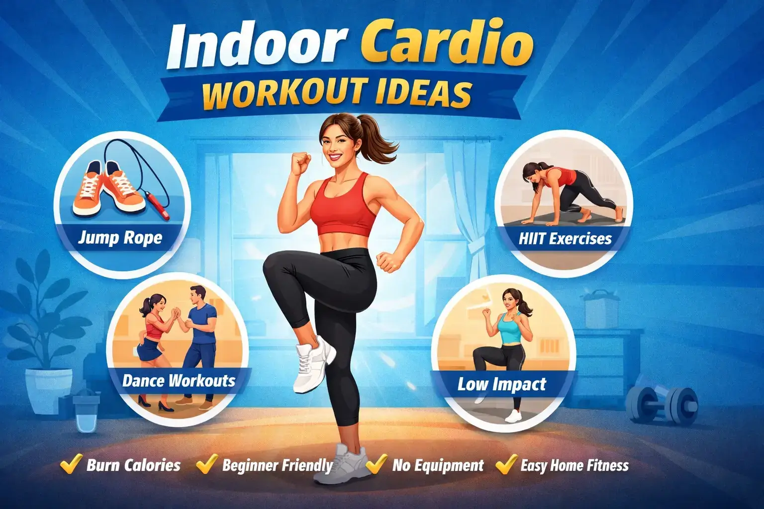 indoor cardio workout ideas